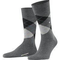 Burlington Wadenhohe Socken mit Schurwolle in Argyl-Muster in 0 von Burlington