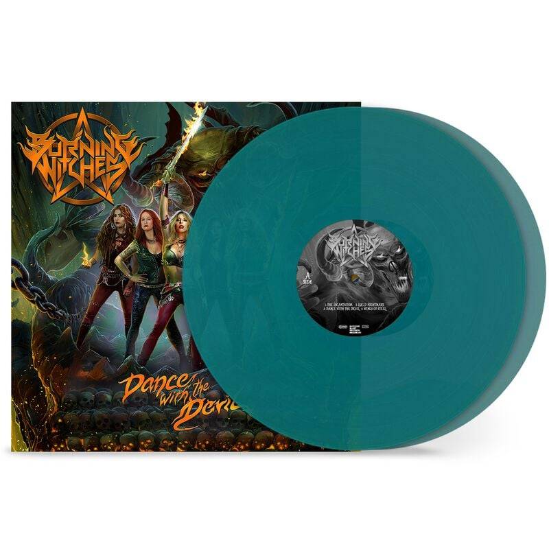 Burning Witches Dance with the devil LP multicolor von Burning Witches