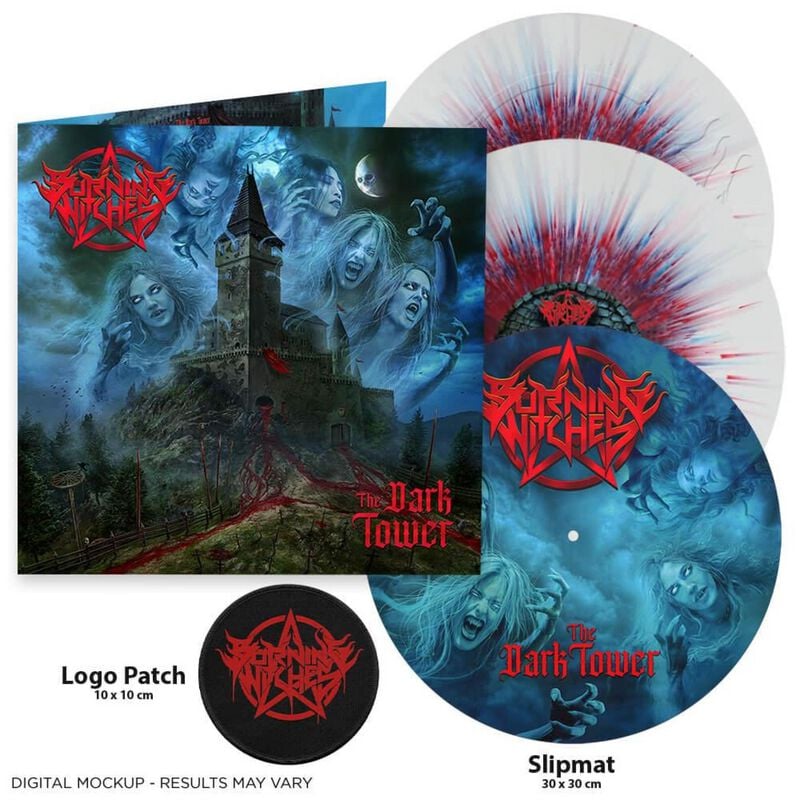 Burning Witches The Dark Tower LP multicolor von Burning Witches