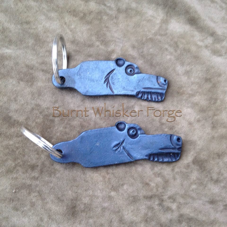 Bär Schlüsselanhänger, Tier Schmied Eisenschlüssel Halter, Autoschlüsselring, Burntwhiskerforge Bär Schlüsselanhänger, Tier Schmied Eisenschlüssel Halter, Autoschlüsselring, Burntwhiskerforge von BurntWhiskerForge