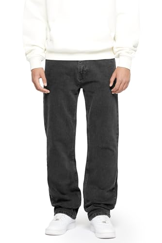 Buroc's Straight Basic Jeans, Farbe:Black Grey, Hosengröße:W29 L30 von Buroc's