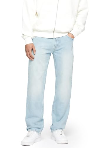 Buroc's Straight Fit Jeans, Farbe:Sand Blue, Hosengröße:W32/L30 von Buroc's