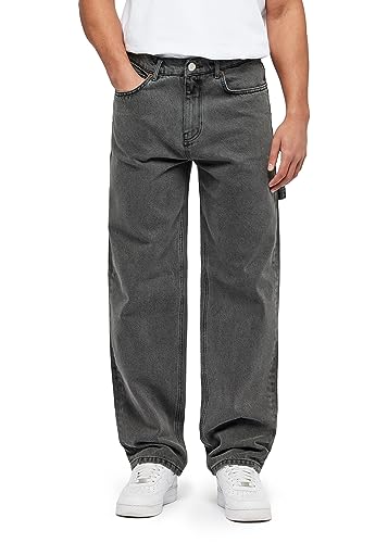 Burocs Baggy Fit Jeans, Farbe:Grey, Hosengröße:W34/L30 von Burocs