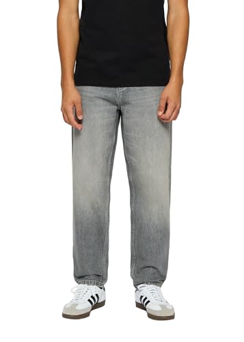 Burocs Matteo Jeans - Smoke Grey - Herren Denim Hose - Tapered Fit - 5-Pocket Design - Reißverschluss & Knopf, Farbe:Smoke Grey, Hosengröße:W36 L32 von Burocs
