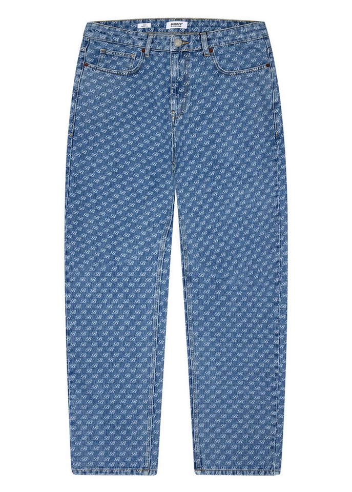 Burocs Loose-fit-Jeans Baggy Monogram von Burocs