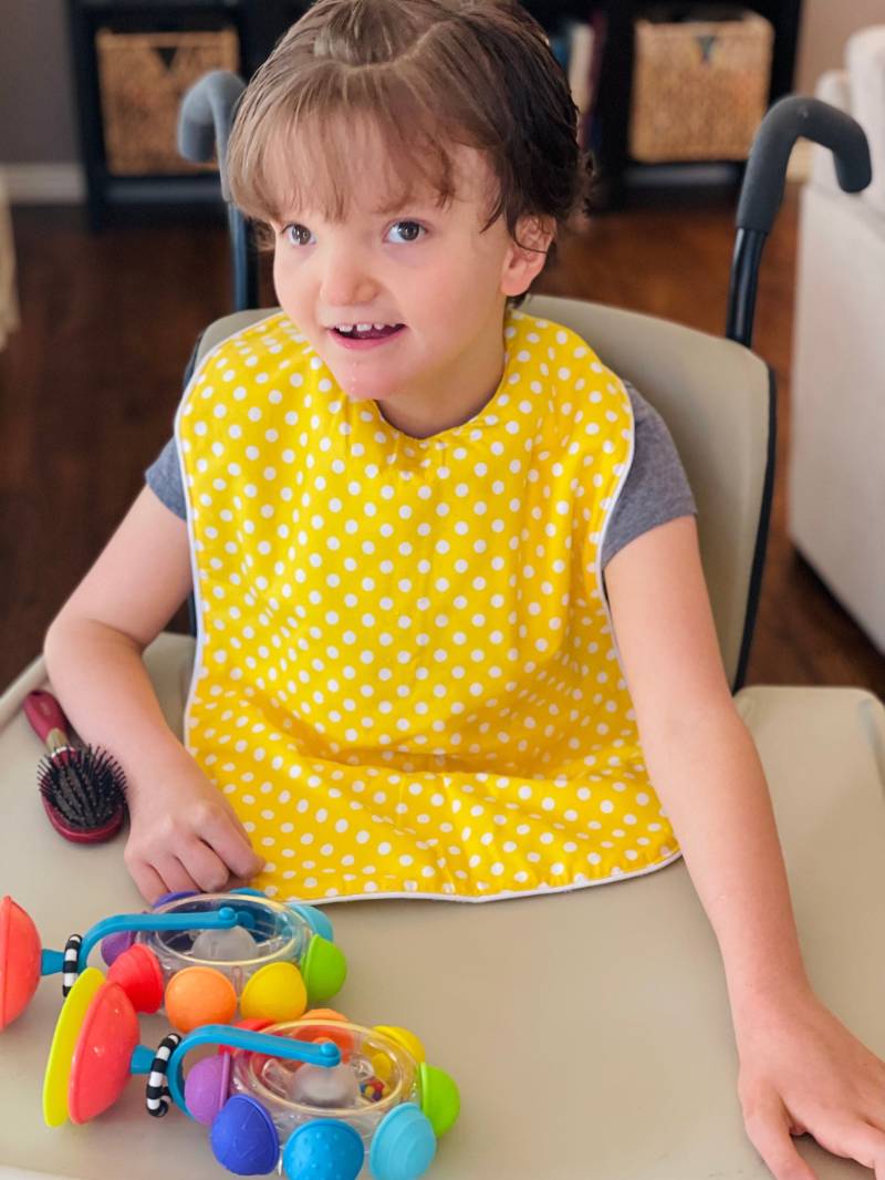 Made To Order - Special Bib Jugend Oder Erwachsene Mit Saugfähigem Frottee Zurück von BurpieBundles