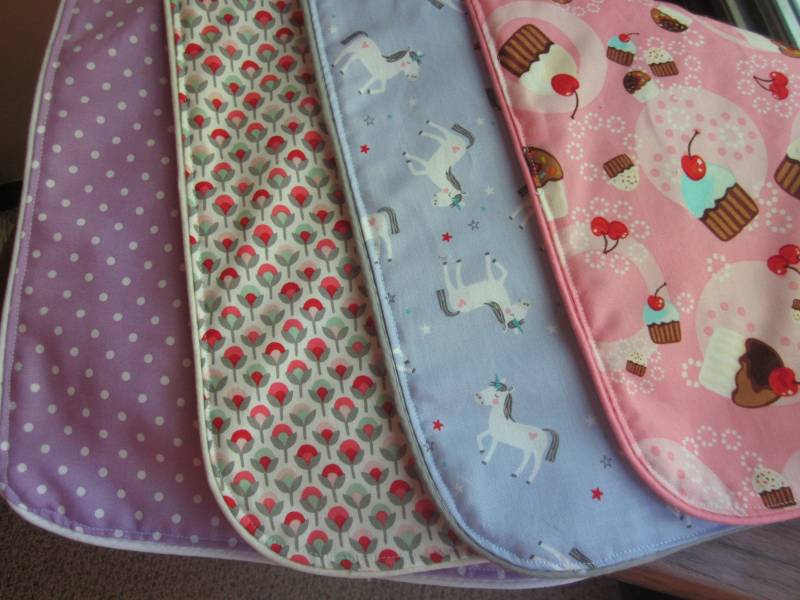 Made To Order - Special Bib Jugend Oder Erwachsene Mit Saugfähigem Frottee Zurück von BurpieBundles