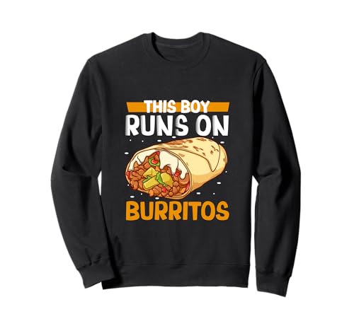 Männer lieben Burritos Sweatshirt von Burrito Designs