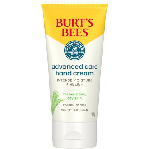 Burt's Bees Advanced Hand Care Aloe - Handcreme mit Sheabutter & Aloe Vera - Handpflege für trockene Hände - 500439 von Burt's Bees