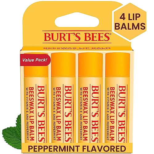 4er Burt's Bees 100% Natural Lip Balm von Burt's Bees