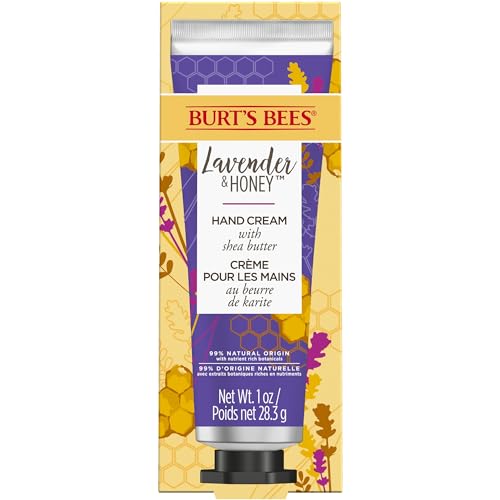 Burt's Bees Handcream Lavender & Honey - Handcreme für trockene Hände - Handpflege mit Shea Butter & Lavendel - 500432 von Burt's Bees
