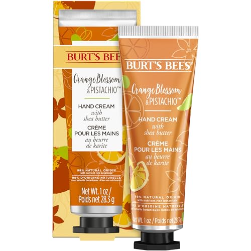 Burt’s Bees Handcreme, mit Sheabutter, Orangenblüte und Pistazie, 28,3 g Tube von Burt's Bees