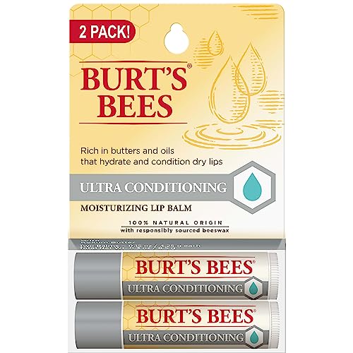 Burt's Bees Lip Balm, Ultra Conditioning with Kokum Butter Blister Box, 0.3 Ounce, 2 Count by Burt's Bees von Burt's Bees