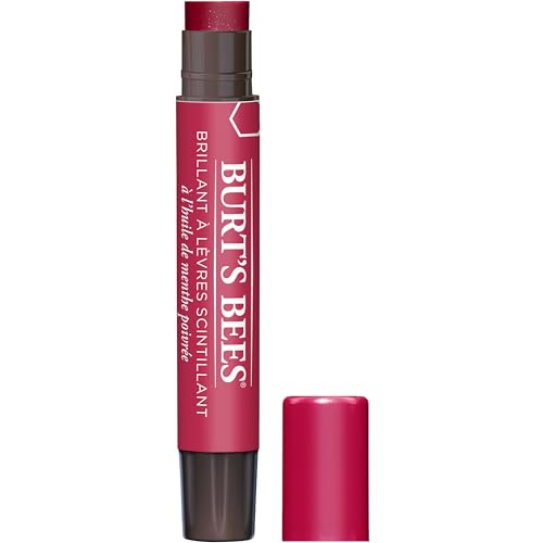 Burt's Bees Lip Shimmer for Women, Rhubarb, 0.09 Ounce von Burt's Bees