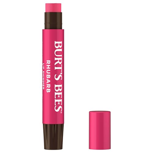 Burt's Bees Lip Shimmer for Women, Rhubarb, 0.09 Ounce von Burt's Bees