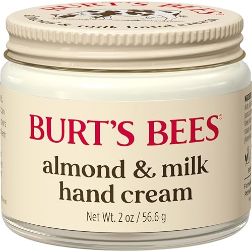 Burt's Bees® 99% natürliche feuchtigkeitsspendende Mandel- und Milch-Handcreme — 56,6 Gramm Glas von Burt's Bees