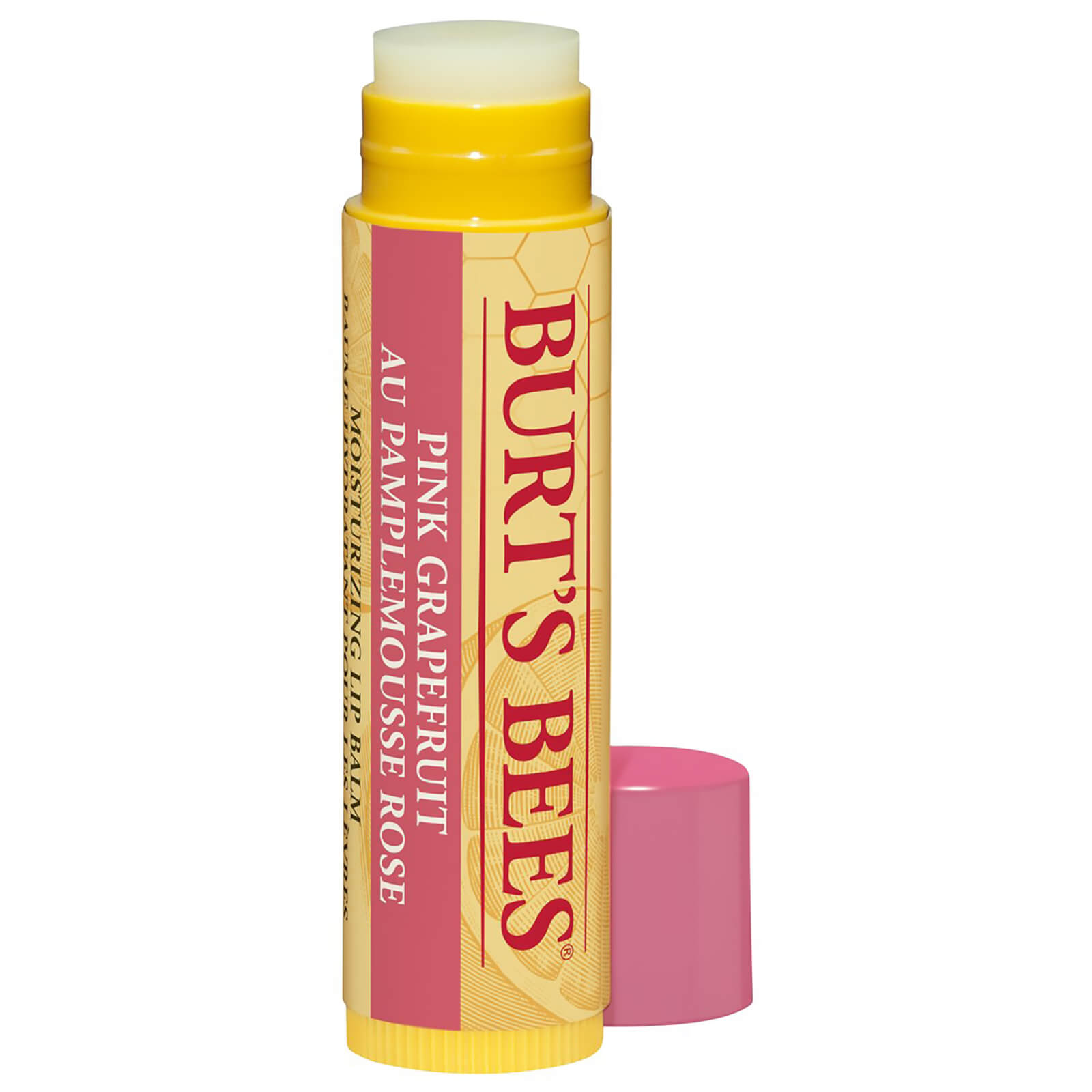 Burt's Bees Refreshing Lip Balm 4,25 g - Pink Grapefruit von Burt's Bees