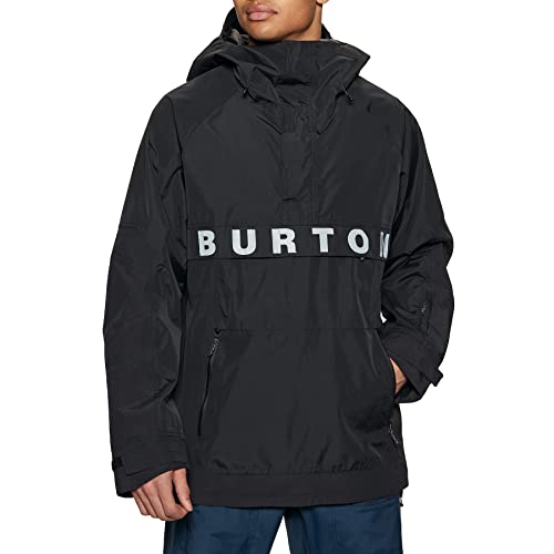 Burton FROSTNER Anorak Jacke 2023 True Black, S von Burton