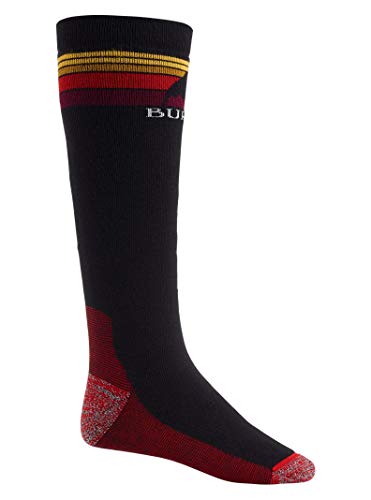 Burton Herren Emblem Mittelschwere Socke Snowboardsocken, Echtes Schwarz, neu, Medium von Burton