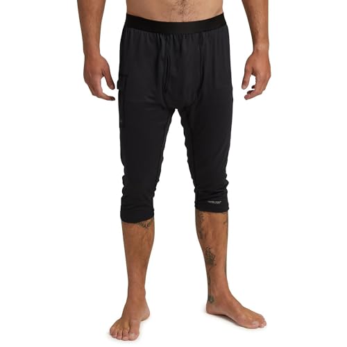 Burton Herren Standard Midweight X Baselayer 3/4 Stiefelhose, Schwarz, Größe L von Burton