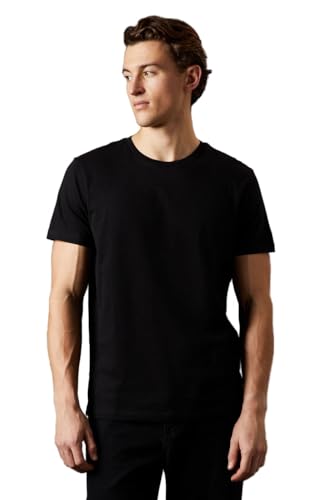 Burton Herren T-Shirt mit Rundhalsausschnitt (3er Pack), Schwarz, M von Burton
