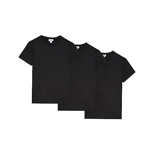 Burton Herren T-Shirt mit Rundhalsausschnitt (3er Pack), Schwarz, XL von Burton