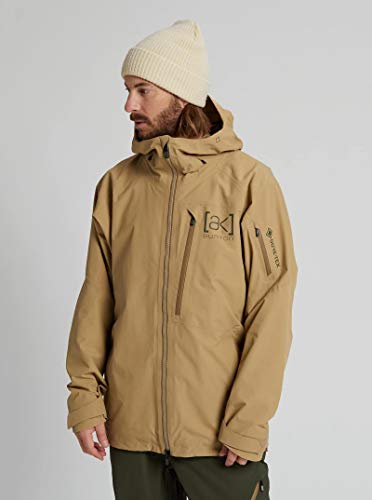 Burton M AK Gore-Tex Cyclic Jacket Braun, Herren Gore-Tex Windbreaker, Größe S - Farbe Kelp von Burton