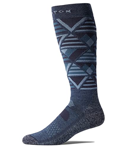 Burton Men's Performance Midweight Sock, Dark Slate Heather, Large von Burton