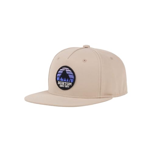 Burton Underhill Twill Snapback Hat, Summit Taupe, Einheitsgröße von Burton