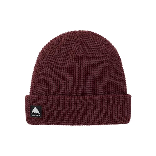 Burton Unisex Recycled Waffle Beanie-Mütze, Almandine, One Size von Burton