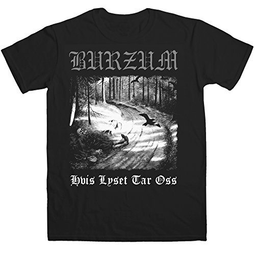 BURZUM - Burzum - Hvis Lyset Tar Oss Erwachsene T-Shirt, X-Large, Black von Burzum