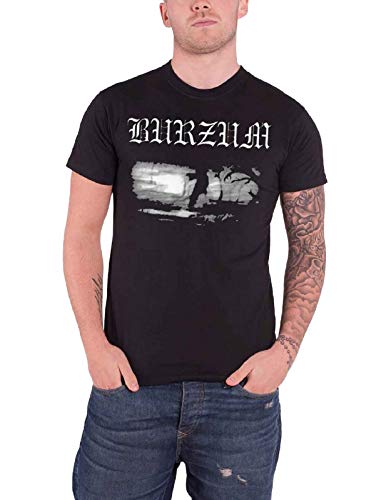 Burzum Herren Aske 2013 T-Shirt, Schwarz, Small von Burzum