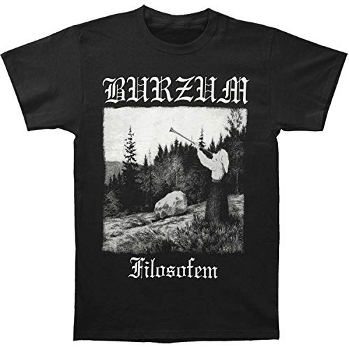 Burzum Herren Filosofem T-Shirt schwarz, schwarz, Klein von Burzum