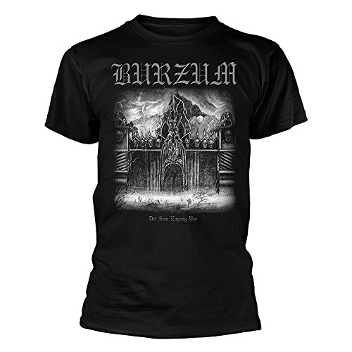 Burzum Herren T-Shirt Schwarz Schwarz Large Gr. XXL, Schwarz von Burzum
