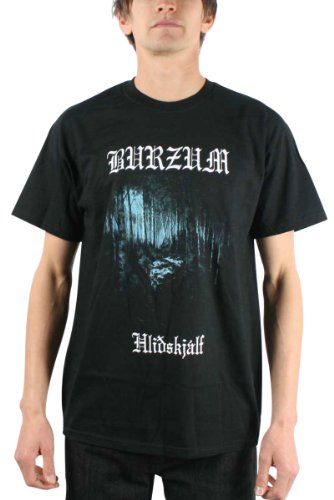 Burzum - Männer Hlidskjalf T-Shirt in Schwarz, Medium, Black von Burzum