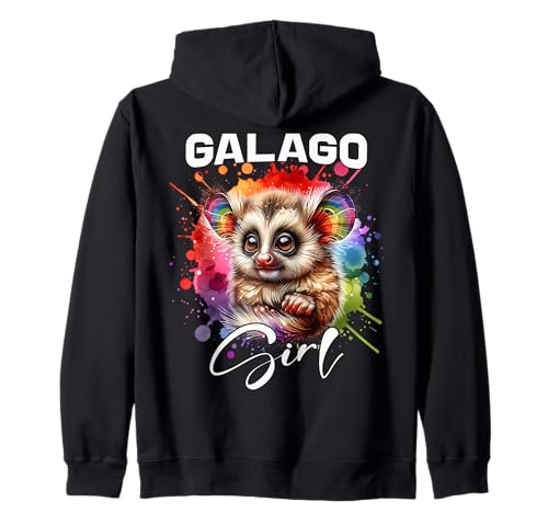 Galago Mädchen Buschbaby Kapuzenjacke Galago Mädchen Buschbaby Kapuzenjacke von Buschbaby Designs Damen