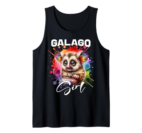 Galago Mädchen Buschbaby Tank Top Galago Mädchen Buschbaby Tank Top von Buschbaby Designs Damen