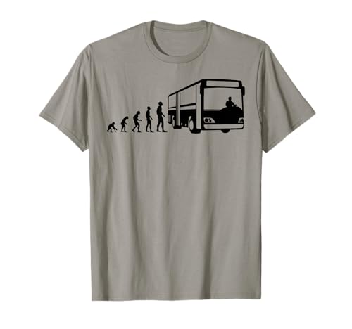 Busfahrer Bus Fahrer Beruf Job Evolution Damen Herren Kinder T-Shirt von Busfahrer Bus Liebhaber Geschenkideen