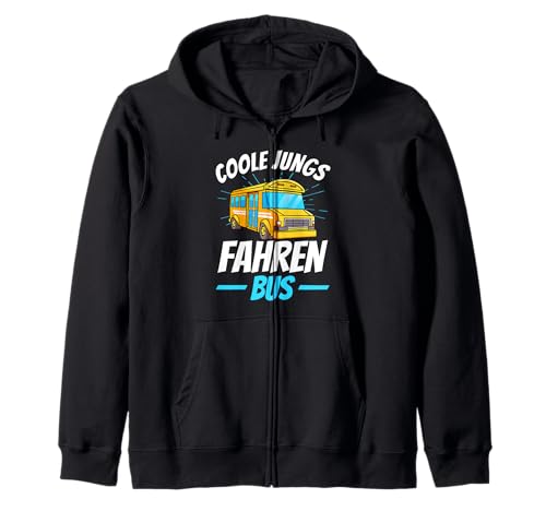Coole Jungs Fahren Busfahrer Schule Kapuzenjacke Coole Jungs Fahren Busfahrer Schule Kapuzenjacke von Busfahrer Schule