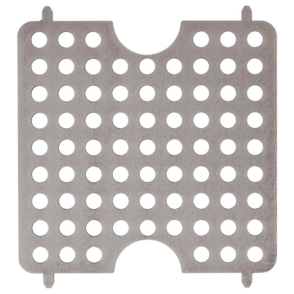 Bushcraft Essentials - Universalrost Bushbox LF Titanium Gr 10,5 x 9,7 x 0,1 cm metallic von Bushcraft Essentials
