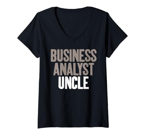 Damen Business Analyst Onkel T-Shirt mit V-Ausschnitt Damen Business Analyst Onkel T-Shirt mit V-Ausschnitt von Business Analyst Gifts