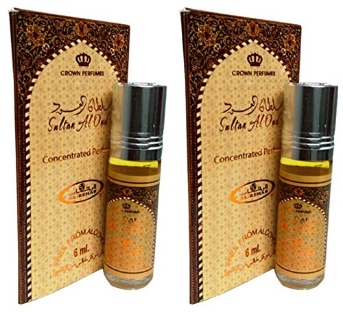 Al Rehab Moschus Duft Sultan Al Oud, 6 ml, 100% öl von Business Square