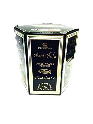 Business Square Packung 6 Moschus Parfüm Al Rehab Saat Safa 6ml 100% Öl von Business Square