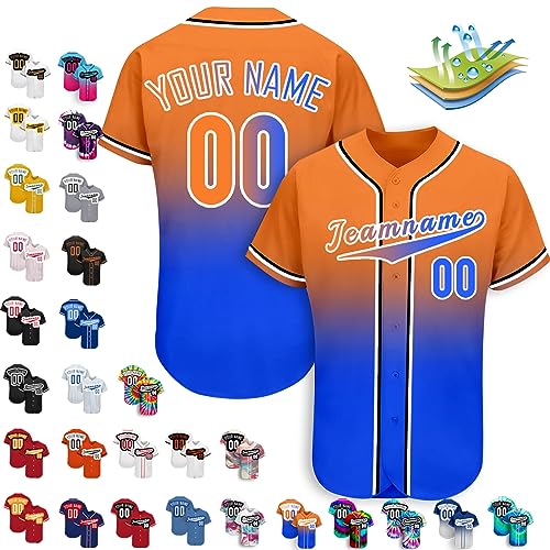 Benutzerdefinierte Baseball-Trikots, Personalisierte Baseball-Shirts, Individuelle Baseball-Shirts FüR MäNner, Frauen, Jugendliche von Busparst