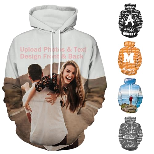 Busparst Benutzerdefinierte Kapuzenpullover: Entwerfen Sie Ihr Eigenes Sweatshirt mit Foto für das Männer-Frauen-Team von Busparst