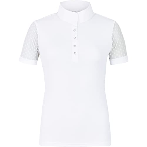 Busse Damen Turnier-Shirt Chantilly, XL, weiß von Busse