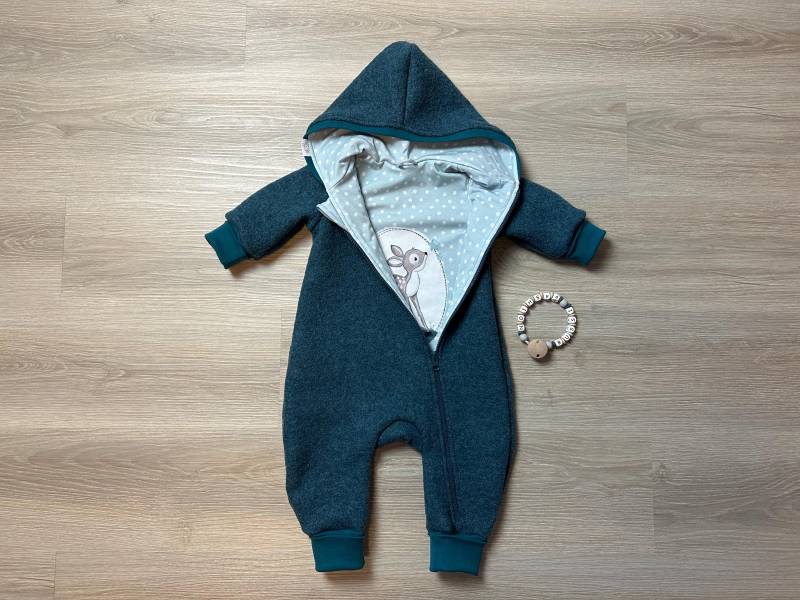 Walkoverall 74 "Reb Bob Hellblau" Sea von Bussifashion