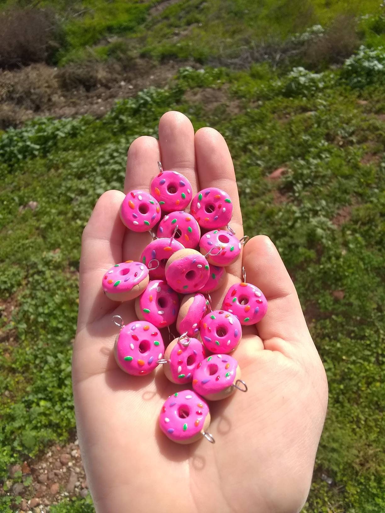 Donut Anhänger Donut Anhänger von BusyHandsCraftsATX