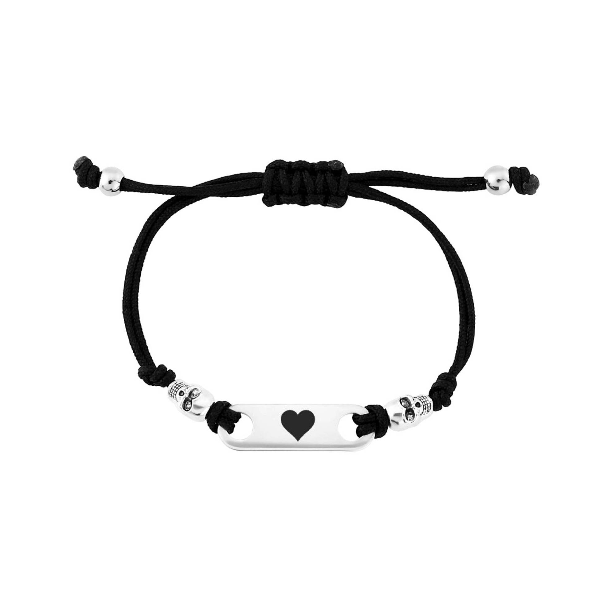 Stilvolle Personalisierte Armband Edgy Style Geschenk Für Ihn Ihre Unisex Bar Name Geburtstagsgeschenk Goth Schädel Perlen Einzigartige Uk Whisper von ButlerAndGrace