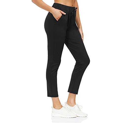 Butrends Damen Sporthose Lang mit Taschen Jogginghose Elastischer Bund Sweathose Trainingshose Freizeithose von Butrends